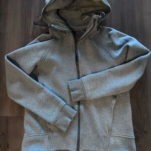 Lululemon Gray Zip-Up Hoodie